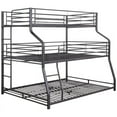 ACME Caius II Triple Bunk Bed Twin/Full/Queen, Gunmetal (1Set/2Ctn