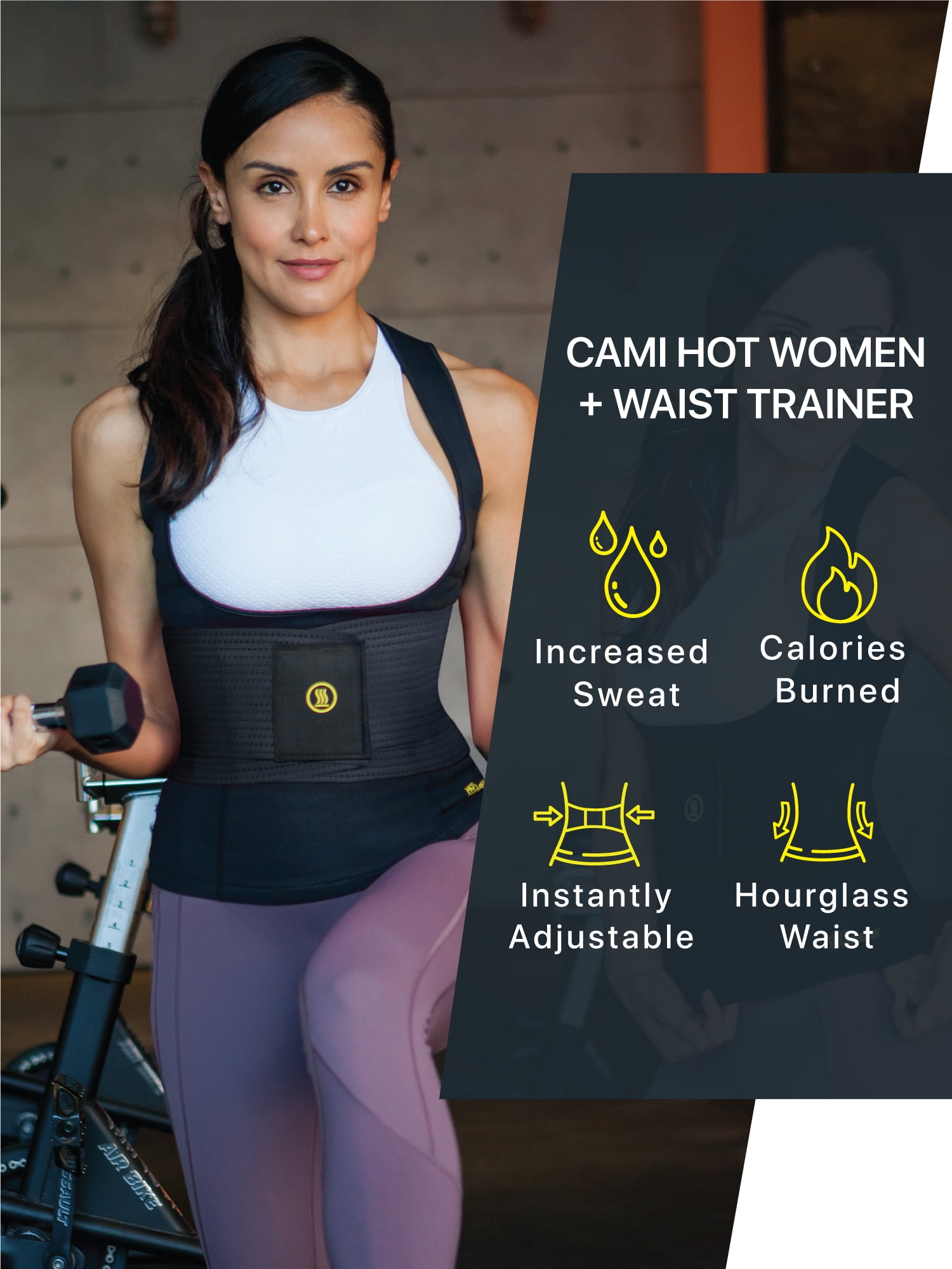 Shape your waist into a stunning hourglass figure with Cami Hot