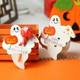thumbnail image 5 of 50/100PCS DIY Supplies Biscuits Decoration Home Cartoon Halloween Ghost Pumpkin Lollipop Holder Candy Package Card 02-100PCS, 5 of 8
