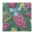 thumbnail image 4 of BANET  Roma Green Square  Tablecloth, Handblock Print Floral Table Cloth for Kitchen Dining Linen I Parties, Weddings, Outdoors, Spring Summer Decor white, 4 of 8