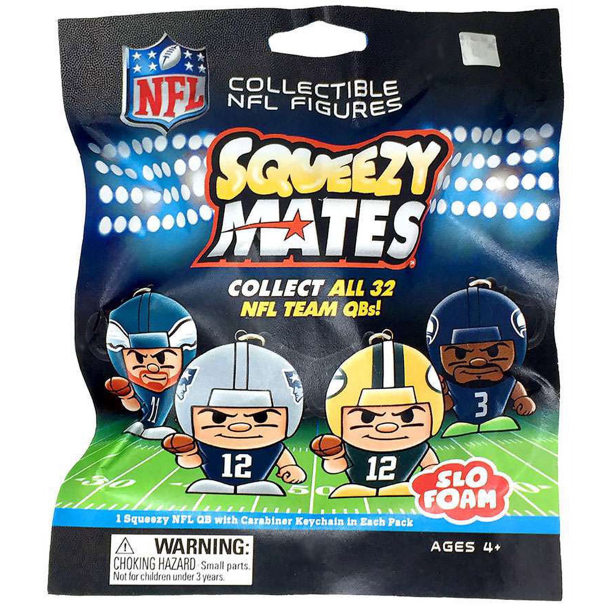 NFL Quarterback Series Squeezy Mates Mystery Pack