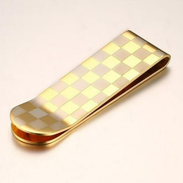Clip para dinero de material acero inoxidable, abrazadera para dólares, Clips para tarjetas, tarjetas de crédito, soporte para dinero Salvador Clip para billetes de acero inoxidable