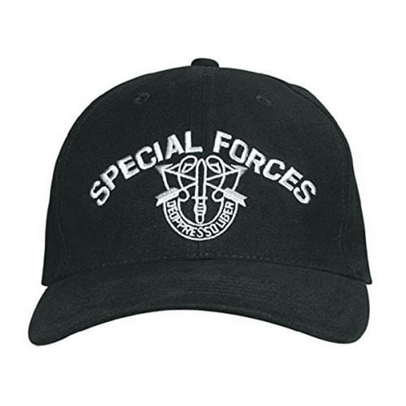 Rothco Black Special Forces Cap - 9296