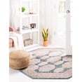 thumbnail image 3 of Rugs.com Lola Collection Rug – 8 Ft Octagon Blue Medium Rug Perfect For Living Rooms, Kitchens, Entryways, 3 of 9