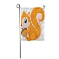 thumbnail image 1 of JSDART Drapeau de Jardin Mignon Écureuil Dessin Animé Mignon Drapeau Décoratif Bannière de Maison 28x40 Pouces, 1 of 1