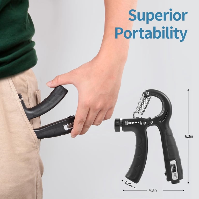 BN-LINK Grip Strength Trainer with Counter, 2-Pack photo 7