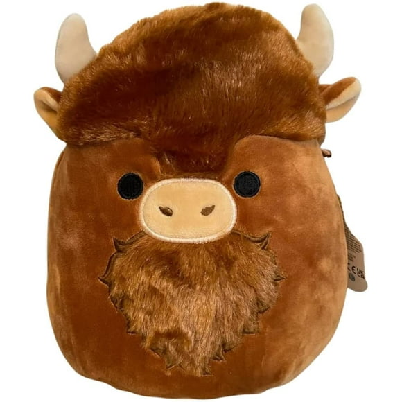 Squishmallow Official Dunkie Highland Cow 14 Inch Soft Plush Squishy Toy Animal - Super Soft Collectible, Unique Personalities, Original Kelly Toys
