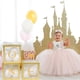 thumbnail image 3 of Caja de globos transparente con nombre de edad, decoraciones para Baby Shower, primer cumpleaños, revelación de género, decoración de bautismo, color dorado, 3 of 4
