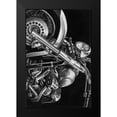 thumbnail image 2 of Harper, Ethan 11x14 Black Modern Framed Museum Art Print Titled - Classic Hogs II, 2 of 5