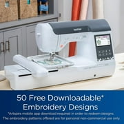 Brother SE2000 Embroidery & Sewing Machine w/ 130 Thread Spools & Accessories
