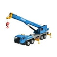 thumbnail image 3 of Camión grúa, vehículo de construcción, juguete, ingeniería, coche, decoración, regalo, simulación azul, 3 of 9