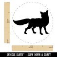 thumbnail image 2 of Fox Solid Self-Inking Rubber Stamp Ink Stamper - Orange Ink - Medium 1 Inch, 2 of 7