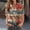 Khaki, variant on Independence Day Printed Short Sleeve Collared Button Blouse For Women Summer Casual Relaxed Fit Holiday Celebration Patriotic Weekend Style Beach Top