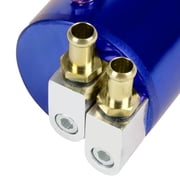 DNA Motoring OCT-BL Univeral Aluminum Racing Oil Catch Tank - Blue Tank