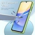 thumbnail image 4 of JETech 3 in 1 Case for Samsung Galaxy A15 5G / 4G 6.5-Inch, with 2-Pack Screen Protector, Tempered Glass Film, Shockproof Bumper Phone Protective Cover Clear Back (Lime), 4 of 6