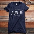 thumbnail image 2 of Thread Tank I Make Auntie Moves Women's Fashion Relaxed Crewneck T-Shirt Tee Heather Navy Small, 2 of 5