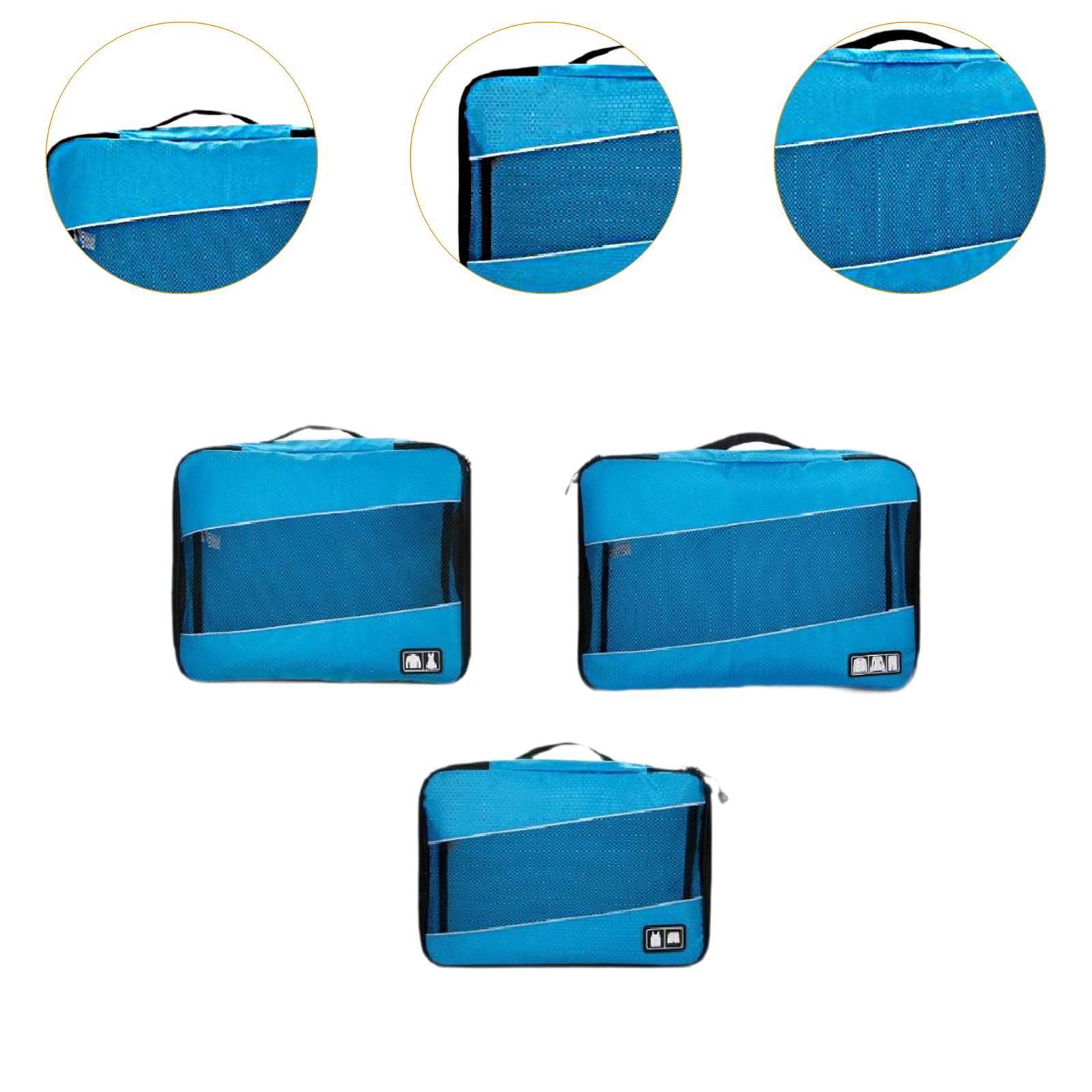 TISHITA 3 Pieces Travel Luggage Packing Organizer Storage Shoe Bag Packing Organizers Packing Cubes for Suitcases for Underwear Shoes