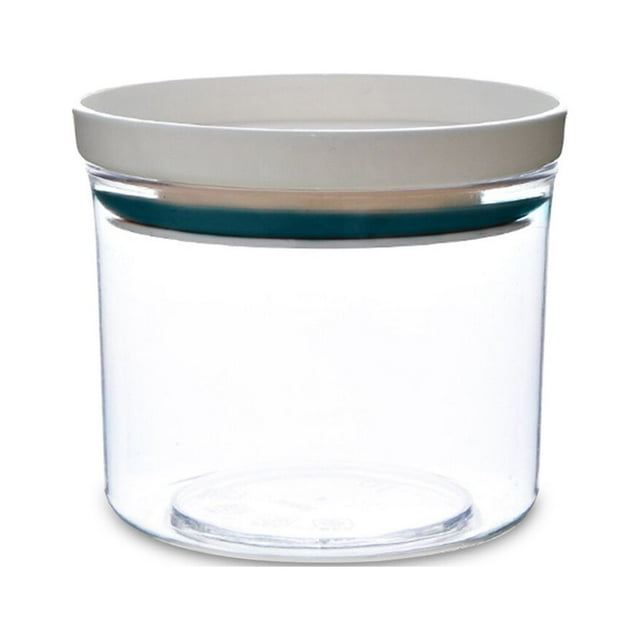 Cateissary Contenedor de alimentos cocina apilable a prueba de humedad organizador de granos sellado transparente soporte de almacenamiento con Azul 250ml