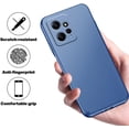 thumbnail image 2 of Compatible with Redmi Note 12 Case Shockproof, Ultra Thin Redmi Note 12 4G Phone Case Matte Hard PC Shockproof Anti-Scratch Protective Cases (Blue), 2 of 14
