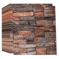 3D Wall Panels Peel and Stick Waterproof Foam Brick Wallpaper Bedroom