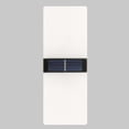 thumbnail image 3 of Lámpara solar para jardín al aire libre, impermeable, para exteriores, luminosa, arriba y abajo, decorativa, para pared, de acrílico, de doble cabezal, 3 of 4