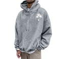 thumbnail image 2 of Sudadera con capucha para hombre, sudadera con capucha con letras estampadas, jersey de manga larga, sudadera con capucha para hombre, abrigo de poliéster, 2 of 4