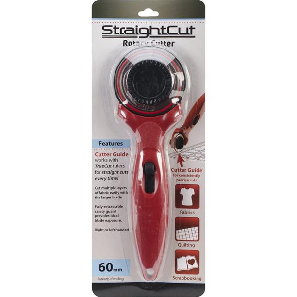 The Grace Company Truecut Straightcut Rotary Cutter With Cutter Guide