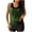 Army Green, variant on lulshou Two Piece Swimsuit for Women, Women's Color Blocking Solid Color Strappy Back Set Two Piece Swimsuits Swimdress Bikini Set Blue S