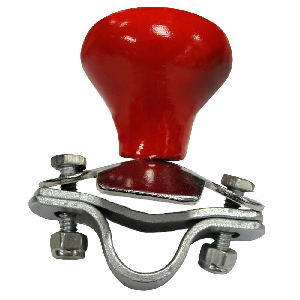 Red Universal Tractor Steering Wheel Spinner Knob for Deep Spoke Wheel