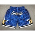 thumbnail image 1 of Magic Retro Embroidered Zipper Pocket Shorts Basketball Shorts Embroidered Shorts, 1 of 2