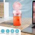 thumbnail image 4 of 50% Off Clear! Skegnu Fans That Blow Cold Air Water Bottle With Battery Powered Fan Wide Mouth Travel Mug For Running Gym Bike Holiday Gift Finder, 4 of 8