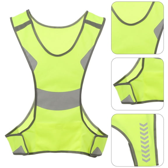 High Visibility Reflective Safety Vest for Outdoor, Construction, Cycling - Lightweight Reflective Work Vest