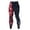 Red, variant on Men Sports Fitness Training Tights High Elasticity Quick Drying Perspiration Leggings Trousers Clothes