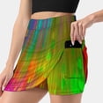 thumbnail image 3 of Puzzle Colorful Pattern Korean Fashion Skirt Summer Skirts For Women Light Proof Trouser Skirt Puzzle Colorful Color, 3 of 5