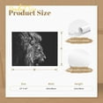 thumbnail image 5 of ADALE Canvas Wall Art Lion Painting Modern Large Beast Canvas Artwork Contemporary Wall Art Pictures Black and White Lion for Kitchen Office Home Decoration Unframed 8x10 Inch, 5 of 7