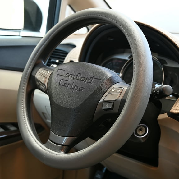 Comfort Grips Steering Wheel Cover - Performa Grip Medium (14.5 - 15.4) Grey