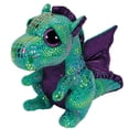 thumbnail image 4 of Muñecos de peluche genuinos Ty de 25 cm, dragón negro, Ainola, Gragon verde, Xinde, muñecos de dinosaurio de ojos grandes, juguete de regalo para niños, 4 of 5