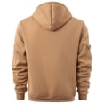 thumbnail image 3 of MHFRRA Sudaderas con Capucha y Cremallera para Hombre Sudadera Informal con Capucha y Bolsillos En Los Brazos Ideal para Actividades Al Aire Libre Cómoda y Elegante para Otoño E Invierno Caqui, 3 of 6
