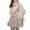 Pink, variant on Xfvqtps Women Cape Faux Fur Collar and Cuff Plush Hem Cloak Double Layer Open Front Solid Color Large Size Loose Thickened Windproof Coldproof Warm Winter Long Coat Black