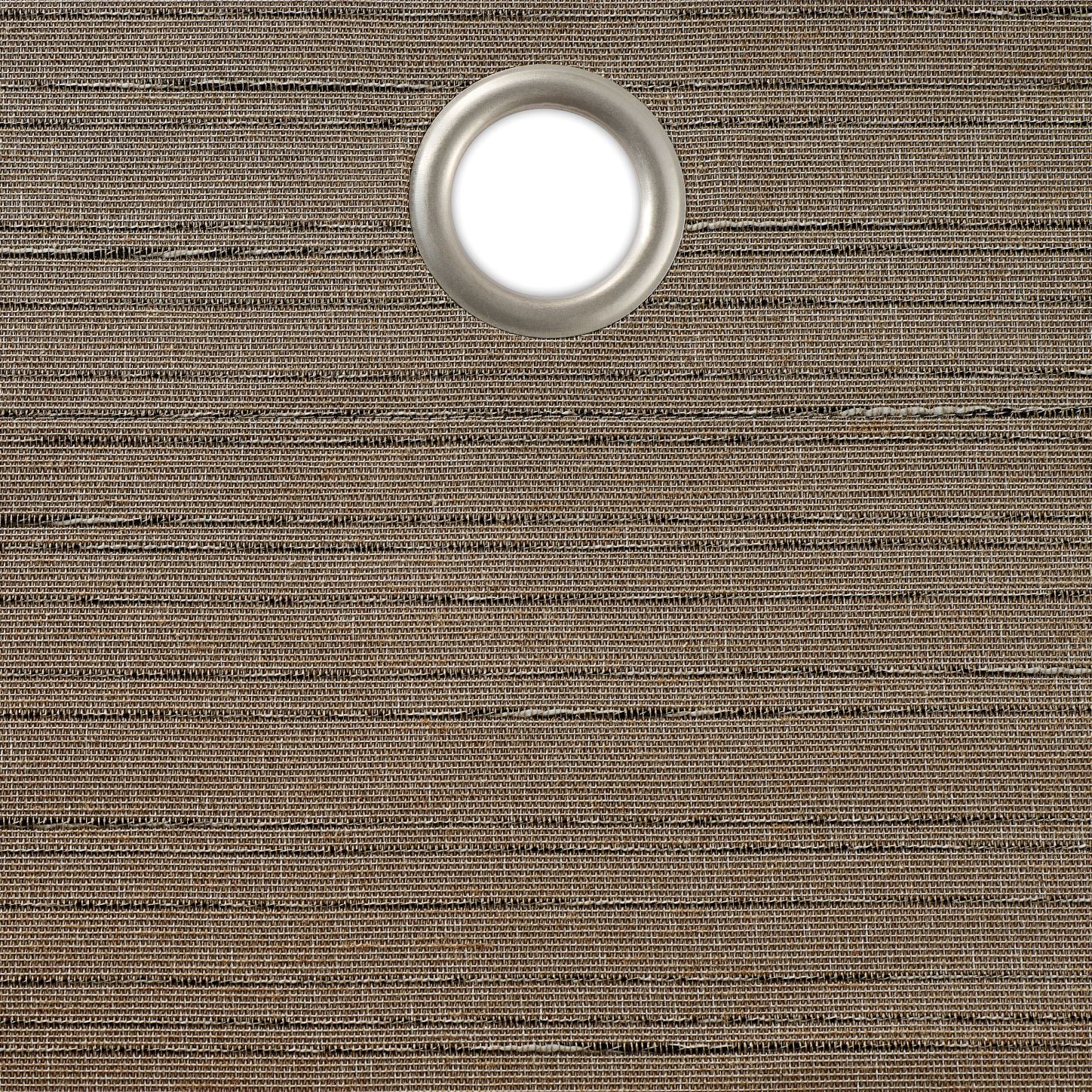 Eclipse Branson Magnitech 100% Blackout Curtain, Grommet Window Curtain Panel, Seamless Magnetic Closure, 84 in x 50 in wide, (1 Panel), Mocha
