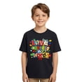 thumbnail image 7 of Miaoju Toddler Girl Tops 2t Crew Neck Cute Graphic Short Sleeve Tee for Toddler Comfy Preppy Tops T Shirts for Boys and Girls, 7 of 7