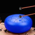 thumbnail image 2 of Graflsoa 6.3-Inch 8-Tone Zen Meditation Drum - Green Metal Handpan for Relaxation & Musical Therapy, 2 of 6
