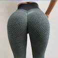 thumbnail image 1 of Leggings de nido de abeja, nalgas de melocotón, leggings de cintura alta XL para mujer, nalgas de burbuja, pantalones de yoga, nalgas, cintura alta, nalgas de melocotónpangjing, 1 of 4