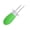 Green, variant on BBQ Prongs Skewers Corn Insertion Barbecue Twin Fork Stainless Steel Corn Forks Holder for Fruit Picnics Camping