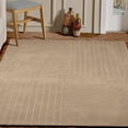 thumbnail image 2 of Geometric Handtufted Wool Carpet Beige, Graham, 2 of 7