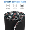 thumbnail image 3 of Long Mouse Pads for Desk,Green Skull Rose Pattern Desk Mats on Top Of Desks, Desk Mouse Pad Extra Large with 3mm Non-Slip Base and Stitched Edge for Gaming,Office,Work,Home 47.3"x23.6", 3 of 6