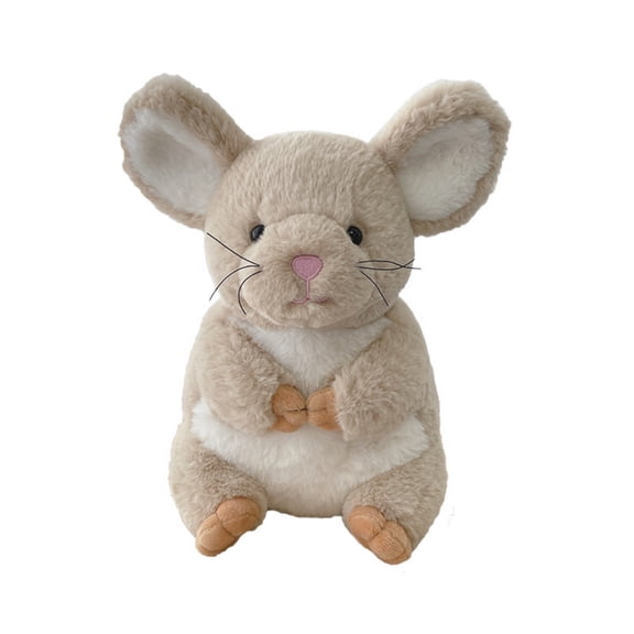 3. Stuffed Chinchilla Toy, PP Cotton Filled Plush Pillow for Travel Home Decor Kids Adults Comfort
