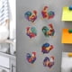 thumbnail image 5 of (BXT041) Imán para Refrigerador DIY Con Forma Especial Imán para Refrigerador Artesanal 7 Uds. Pastoral, 5 of 9