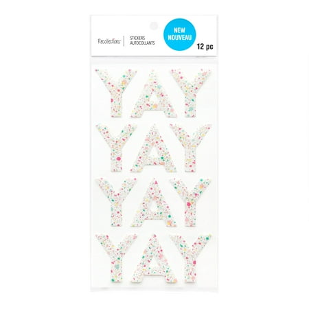 UPC: 0195158477979 | Yay Epoxy Stickers by Recollections™