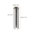 thumbnail image 2 of Unique Bargains Slotted Spring Pin M5 x 50mm 304 Stainless Steel Split Spring Roll Dowel Pins Plain Finish 10Pcs, 2 of 3